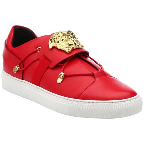 supreme versace red white slobby|Men's Versace Designer Sneakers .